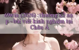 69win (2026) thưởng x2 nạp   bài viết kinh nghiệm tại Châu Á