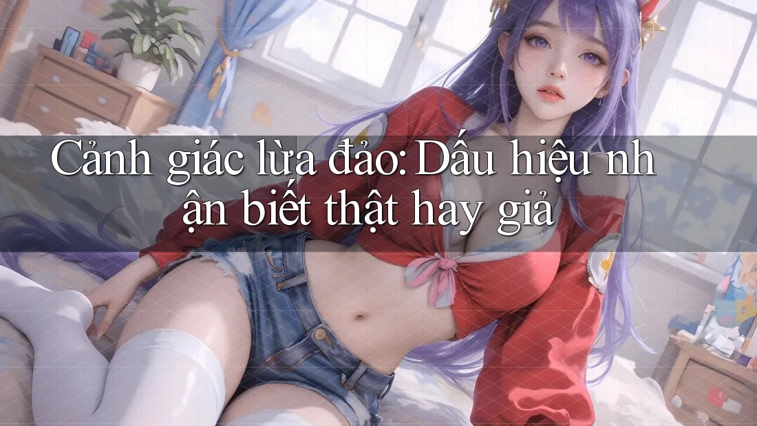 Cảnh giác lừa đảo: Dấu hiệu nhận biết thật hay giả Cảnh giác lừa đảo: Dấu hiệu nhận biết thật hay giả