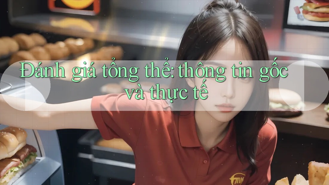 Đánh giá tổng thể: thông tin gốc và thực tế Đánh giá tổng thể: thông tin gốc và thực tế
