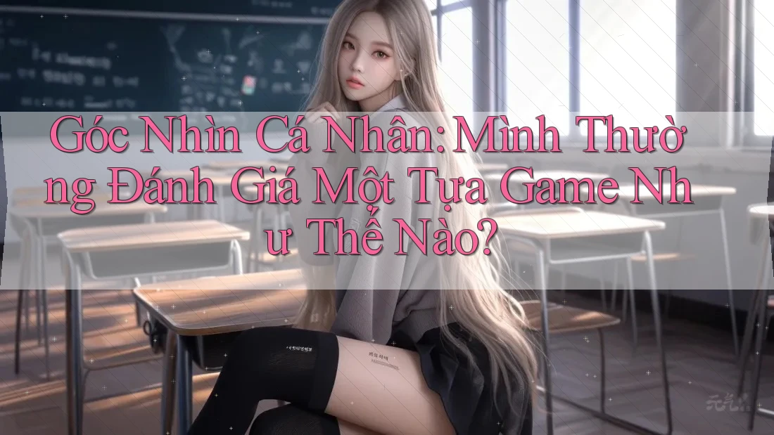 Góc Nhìn Cá Nhân: Mình Thường Đánh Giá Một Tựa Game Như Thế Nào? Góc Nhìn Cá Nhân: Mình Thường Đánh Giá Một Tựa Game Như Thế Nào?