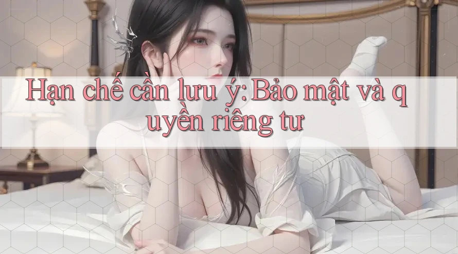 Hạn chế cần lưu ý: Bảo mật và quyền riêng tư Hạn chế cần lưu ý: Bảo mật và quyền riêng tư