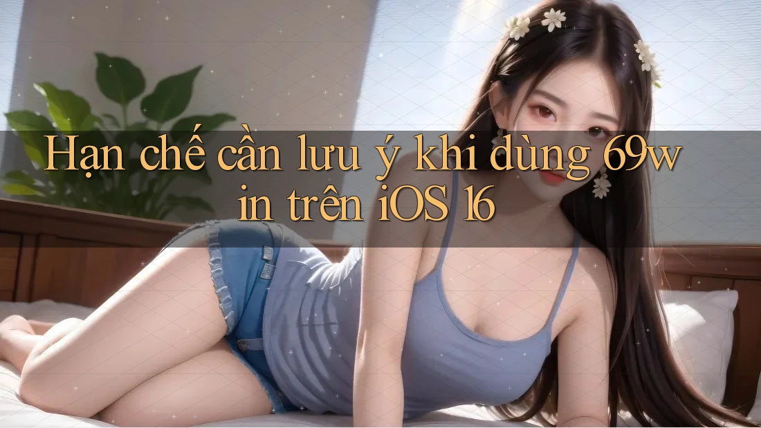 Hạn chế cần lưu ý khi dùng 69win trên iOS 16 Hạn chế cần lưu ý khi dùng 69win trên iOS 16
