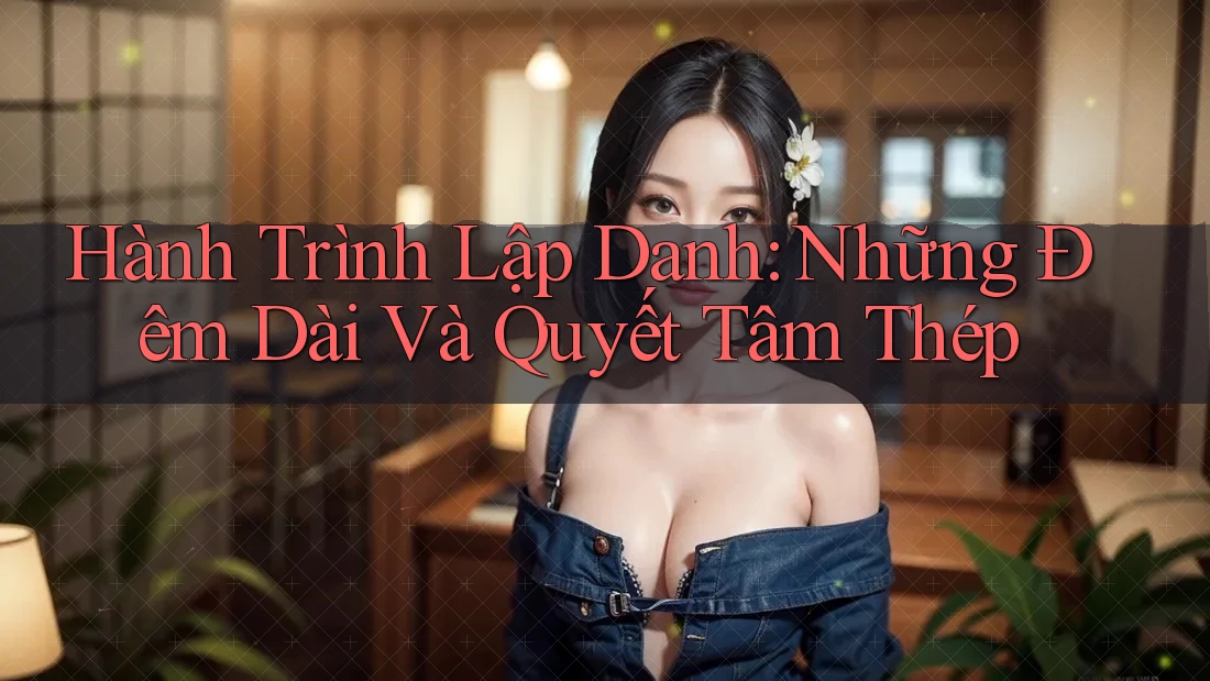 Hành Trình Lập Danh: Những Đêm Dài Và Quyết Tâm Thép Hành Trình Lập Danh: Những Đêm Dài Và Quyết Tâm Thép