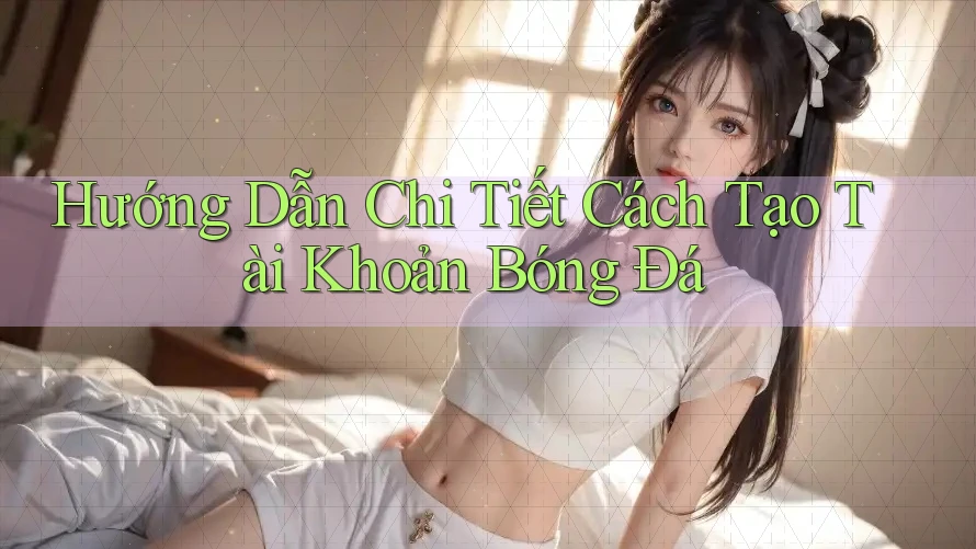 Hướng Dẫn Chi Tiết Cách Tạo Tài Khoản Bóng Đá Hướng Dẫn Chi Tiết Cách Tạo Tài Khoản Bóng Đá
