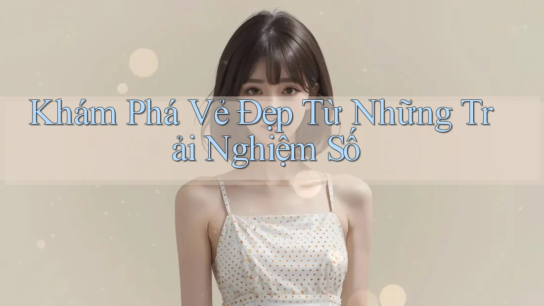 Khám Phá Vẻ Đẹp Từ Những Trải Nghiệm Số Khám Phá Vẻ Đẹp Từ Những Trải Nghiệm Số