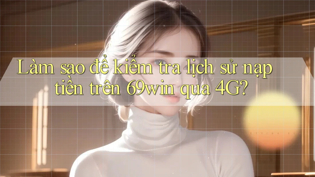 Làm sao để kiểm tra lịch sử nạp tiền trên 69win qua 4G? Làm sao để kiểm tra lịch sử nạp tiền trên 69win qua 4G?