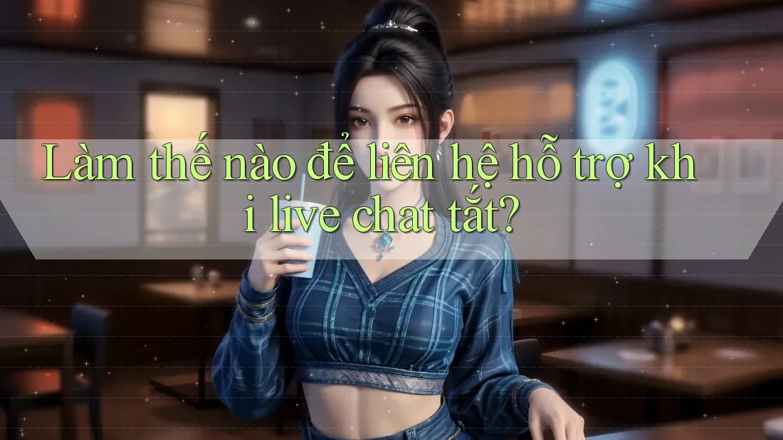 Làm thế nào để liên hệ hỗ trợ khi live chat tắt? Làm thế nào để liên hệ hỗ trợ khi live chat tắt?