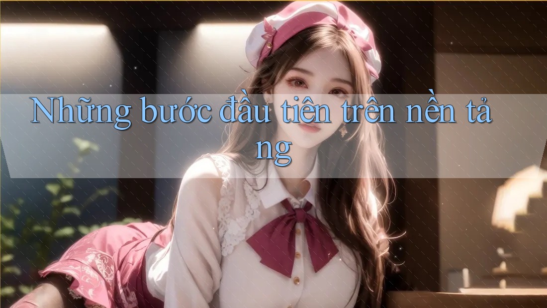 Những bước đầu tiên trên nền tảng Những bước đầu tiên trên nền tảng