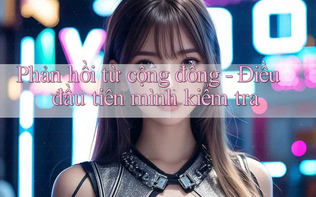Phản hồi từ cộng đồng - Điều đầu tiên mình kiểm tra Phản hồi từ cộng đồng - Điều đầu tiên mình kiểm tra