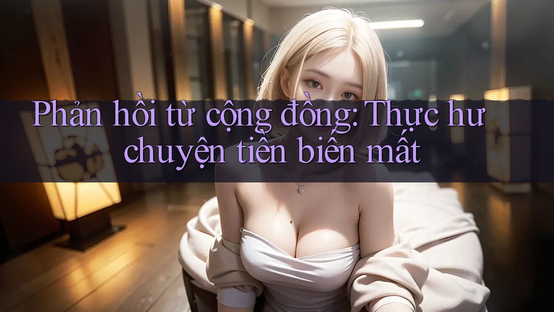 Phản hồi từ cộng đồng: Thực hư chuyện tiền biến mất Phản hồi từ cộng đồng: Thực hư chuyện tiền biến mất