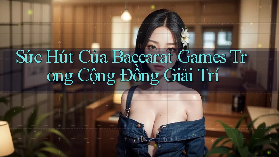 Sức Hút Của Baccarat Games Trong Cộng Đồng Giải Trí Sức Hút Của Baccarat Games Trong Cộng Đồng Giải Trí