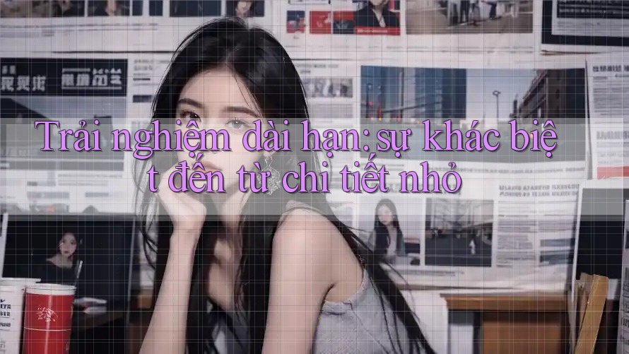 Trải nghiệm dài hạn: sự khác biệt đến từ chi tiết nhỏ Trải nghiệm dài hạn: sự khác biệt đến từ chi tiết nhỏ