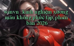 winvn kinh nghiệm xương máu không phức tạp, phiên bản 2026